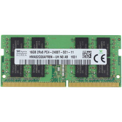 1x 16GB SODIMM DDR4 2400 mhz PC4-2400T 260 PIN 1,2v KINGSTON MEMORIE RAM