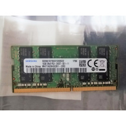 1x 16GB SODIMM DDR4 2400 mhz PC4-2400T 2Rx8 260 PIN 1,2v SAMSUNG MEMORIE RAM