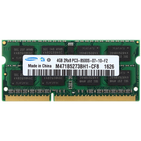 1x 4GB SODIMM DDR3 1066 mhz PC3-8500 MEMORIA RAM SAMSUNG