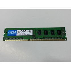 1x 4GB LONGDIMM DDR3L 1600 mhz PC3L-12800 2Rx8 204 PIN 1,35v CRUCIAL MEMORIE RAM