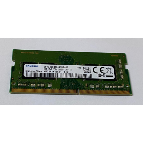 1x 8GB SODIMM DDR4 - 2666 mhz - PC4-21600 - 260 PIN - 1,2v - MEMORIE RAM SAMSUNG