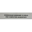 DOWNGRADE WINDOWS 10 SOLO x COMPUTER ACQUSTATI