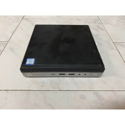 MICRO DESKTOP A-- HP EliteDesk 800 G3 DM 8GB SSD 240GB i5-7500T USB3 professionale GARANZIA 