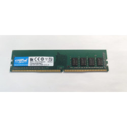 1x 8GB LONGDIMM DDR4 2666 mhz PC4-21300 1Rx8 260 PIN 1,2v CRUCIAL MEMORIE RAM