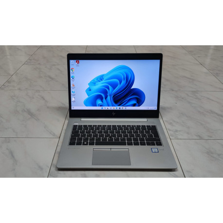 ULTRABOOK A-- 13" HP EliteBook 830 G5 8GB SSD 128GB i5-8350U FHD WEB GARANZIA