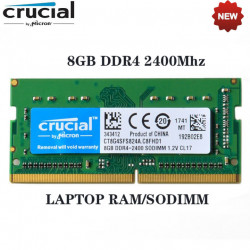 1x 16GB SODIMM DDR4 2400 mhz PC4-19200 2Rx8 260 PIN 1,2v CRUCIAL