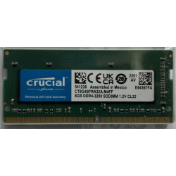 1x 16GB SODIMM DDR4 3200 mhz CT32G4SFD832A CRUCIAL 2Rx8